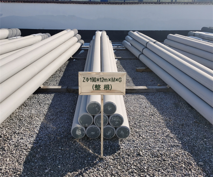 合川190×12米钢筋混凝土水泥电线杆